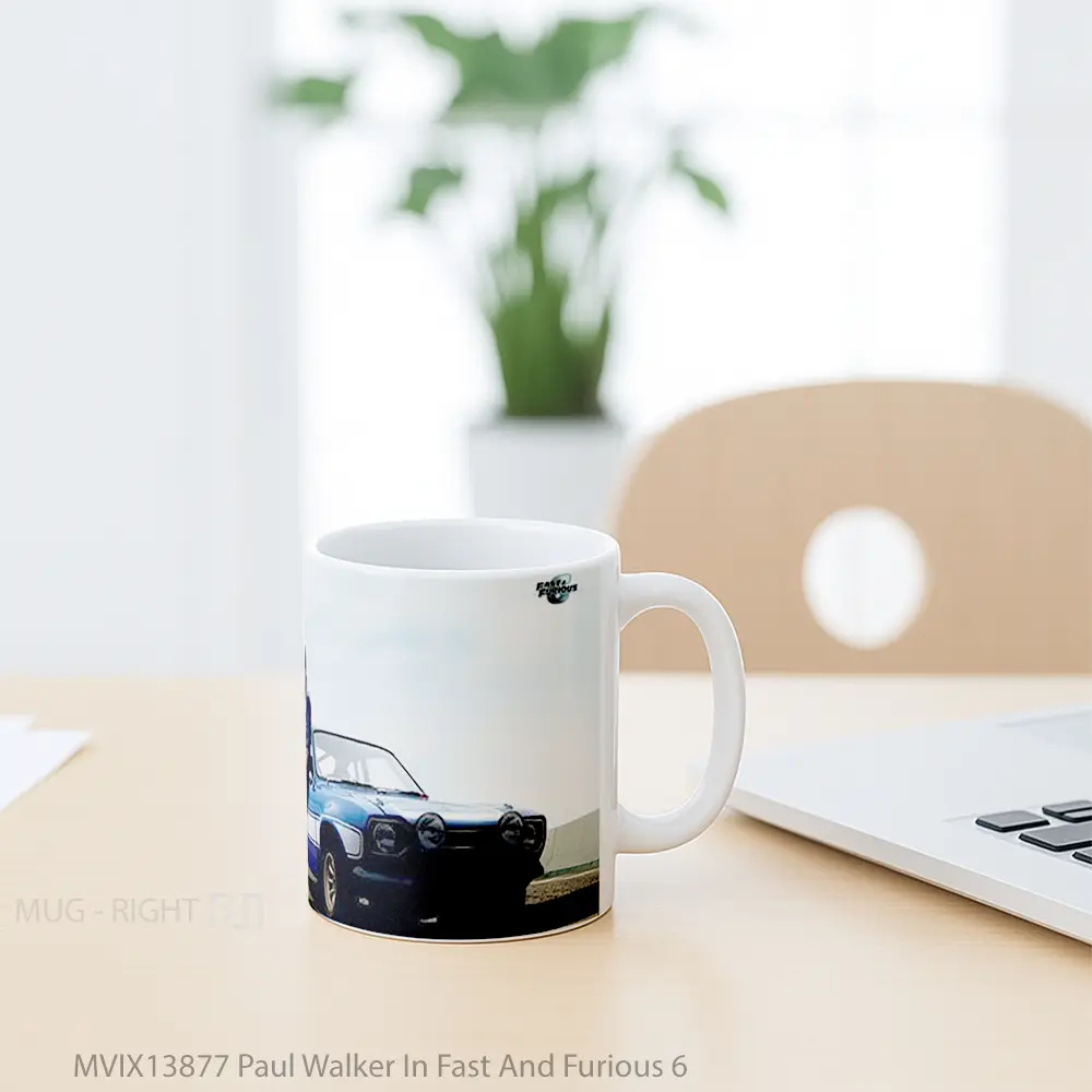 Mug Paul Walker In Fast And Furious 6 Gelas Keramik Unik - All-side / Desain