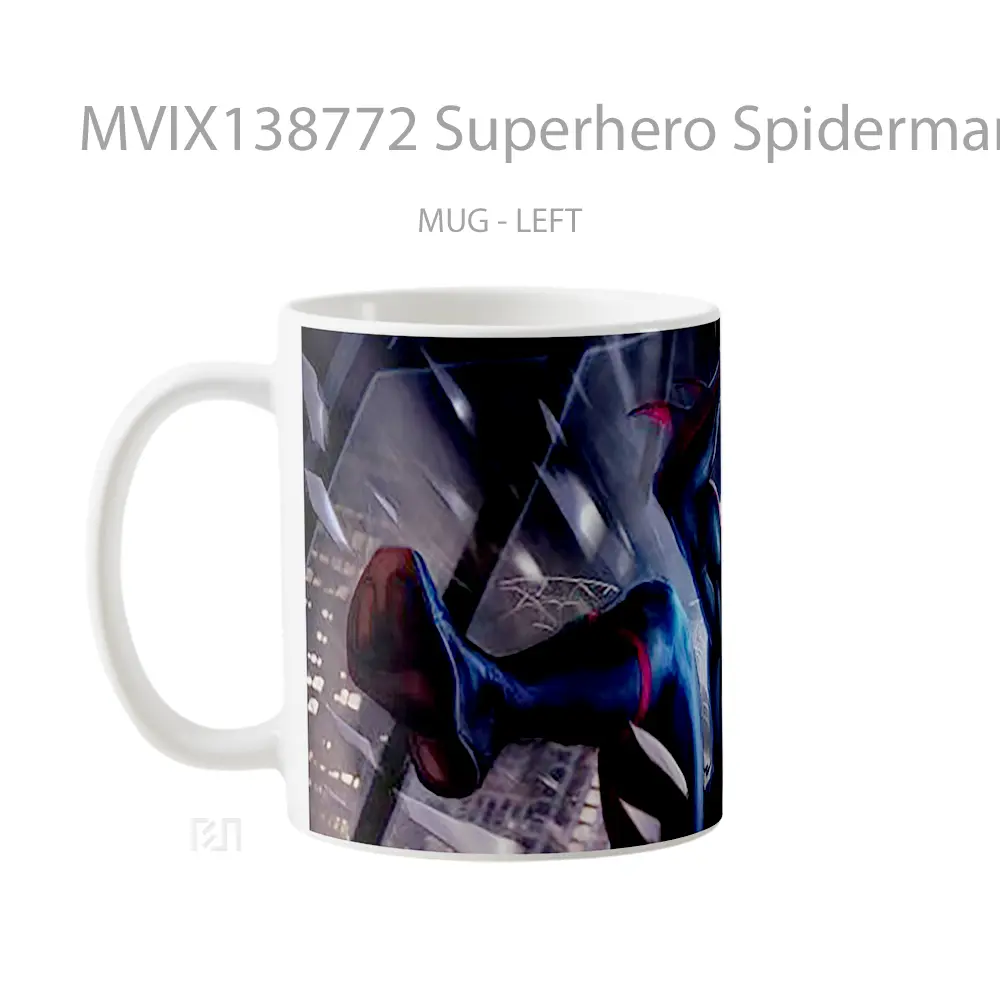 Mug Superhero Spiderman 2099 Gelas Superhero - All-side / Desain