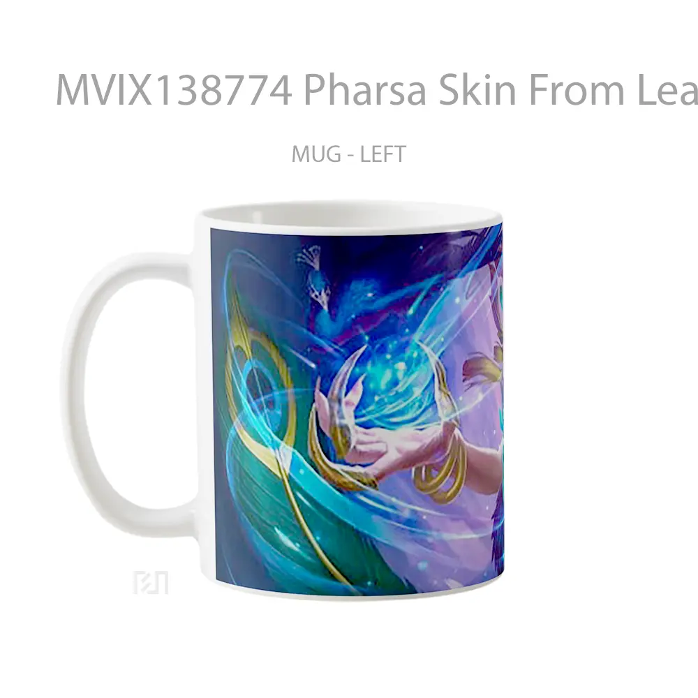 Mug Pharsa Skin From League Of Legends Cangkir Gamer - All-side / Desain
