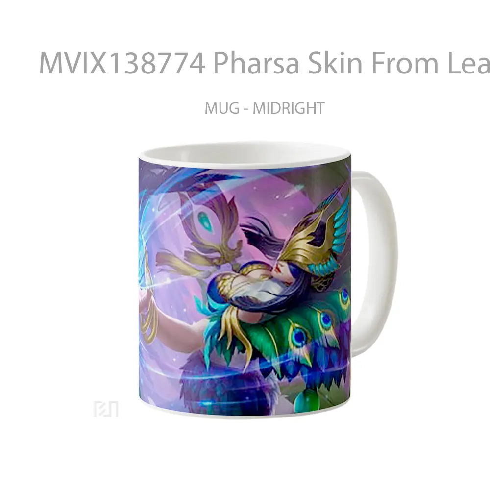 Mug Pharsa Skin From League Of Legends Cangkir Gamer - All-side / Desain
