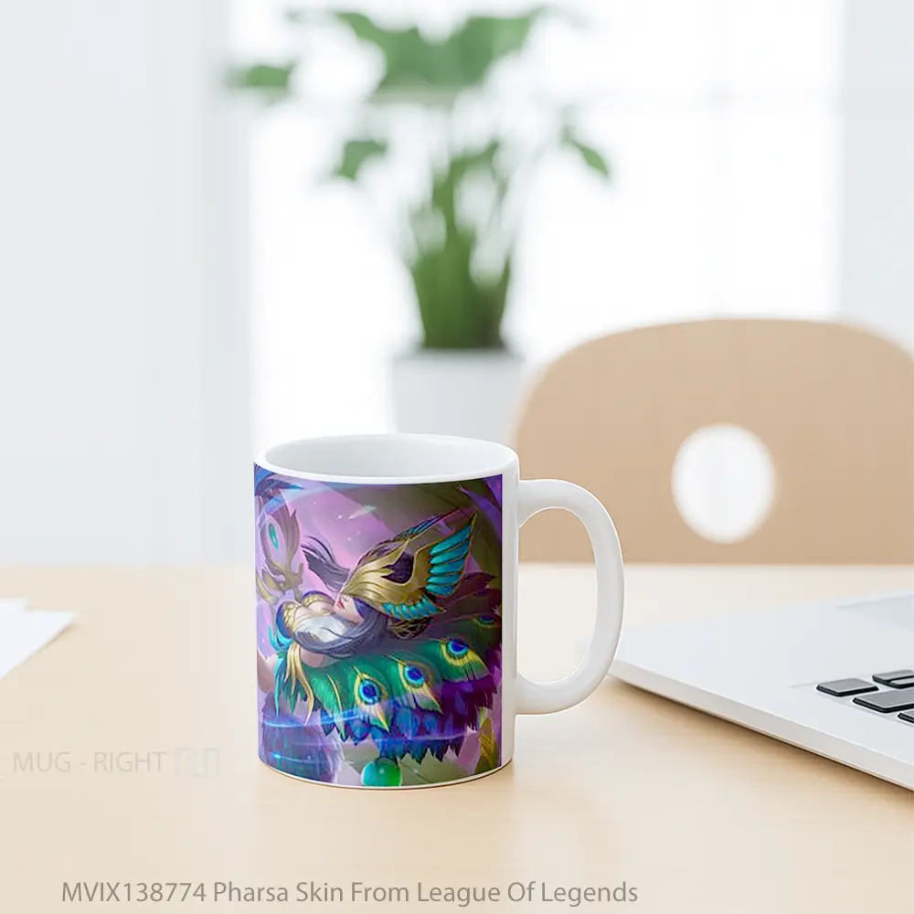 Mug Pharsa Skin From League Of Legends Cangkir Gamer - All-side / Desain