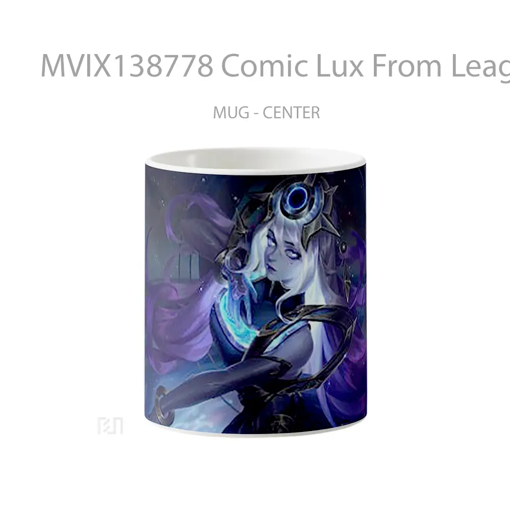 Mug Comic Lux From League Of Legends Cangkir Gamer