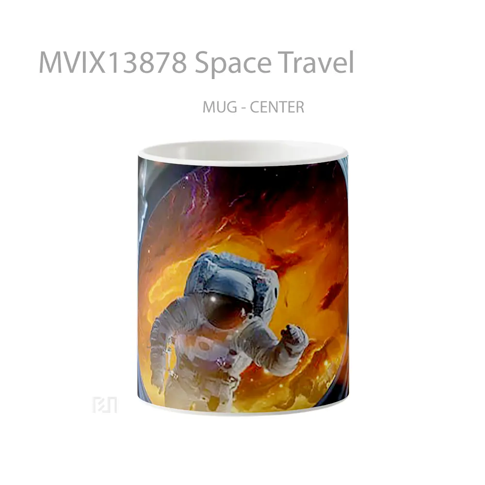 Mug Space Travel Gelas Astronomi