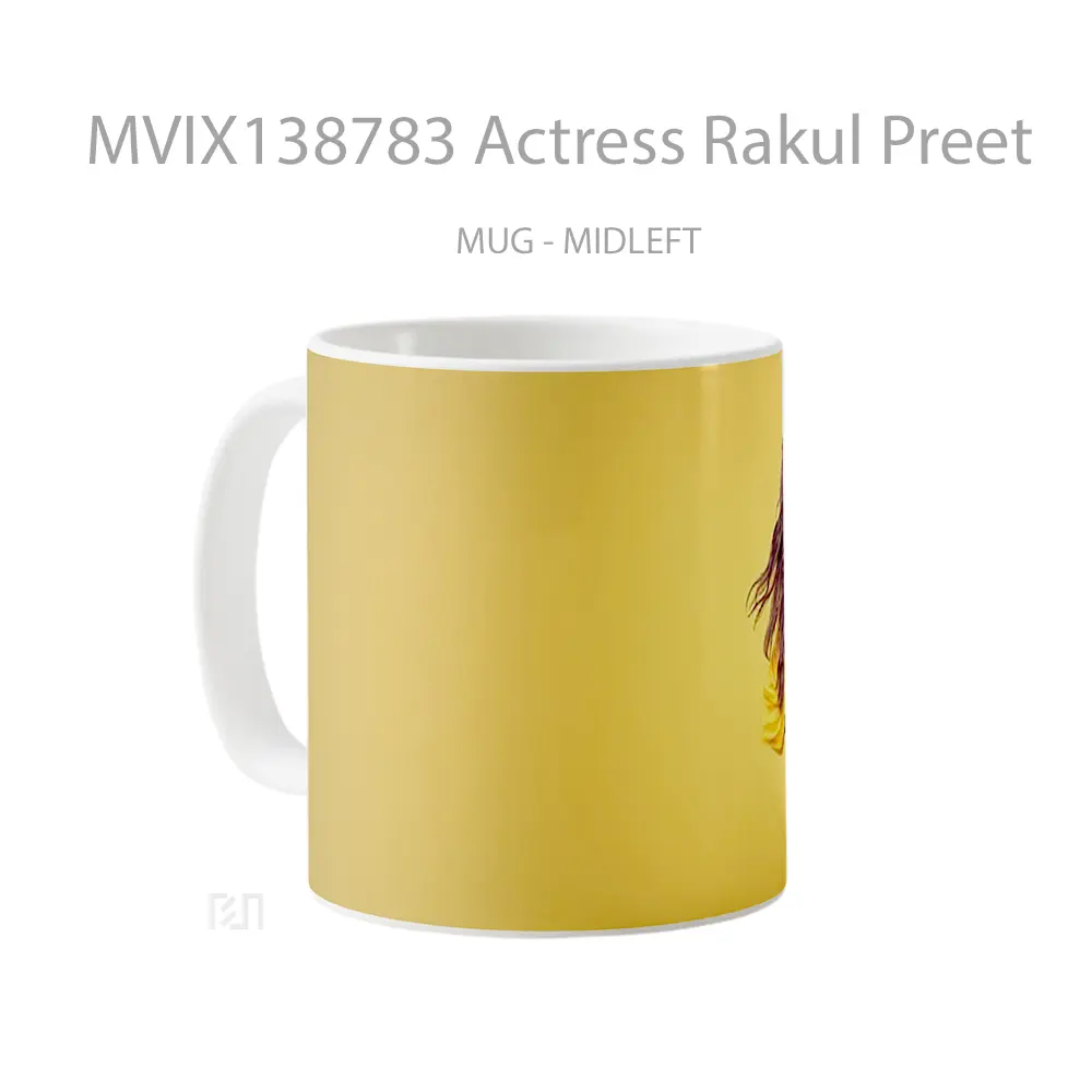 Mug Actress Rakul Preet Gelas Keramik Unik - All-side / Desain