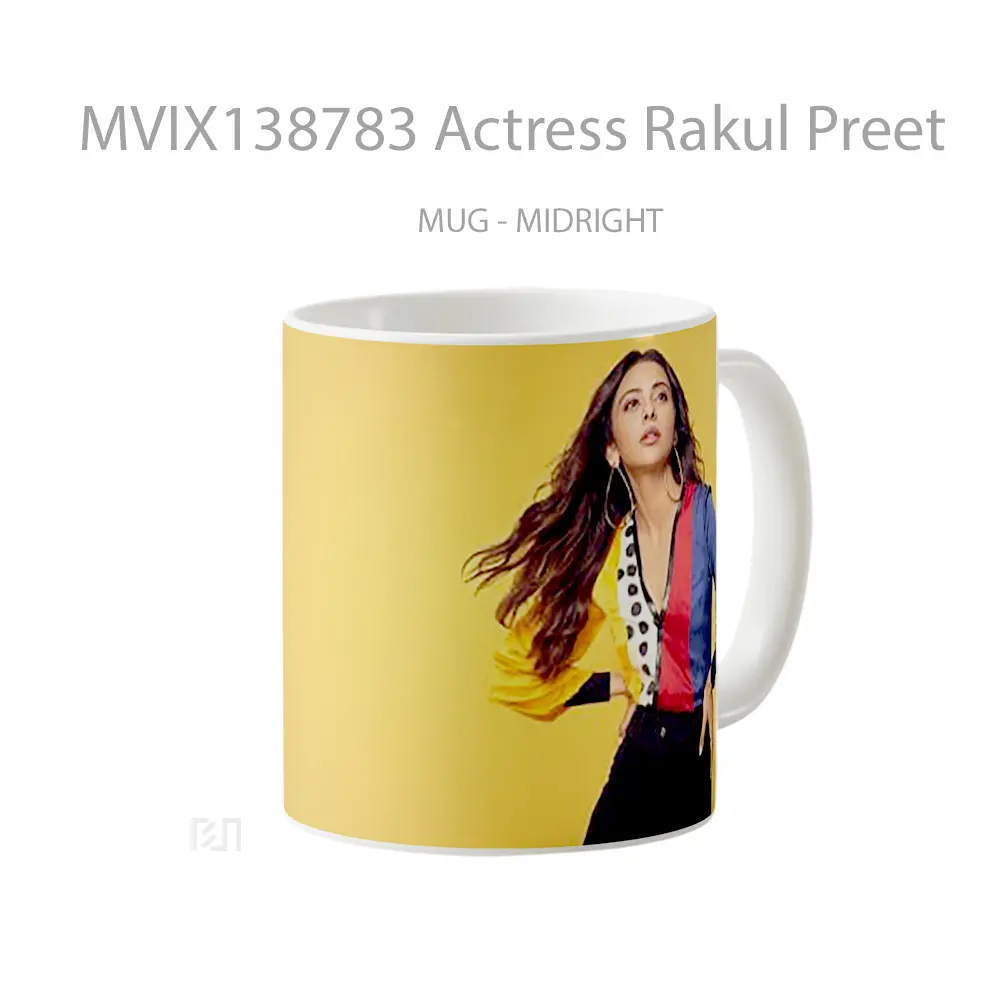 Mug Actress Rakul Preet Gelas Keramik Unik - All-side / Desain