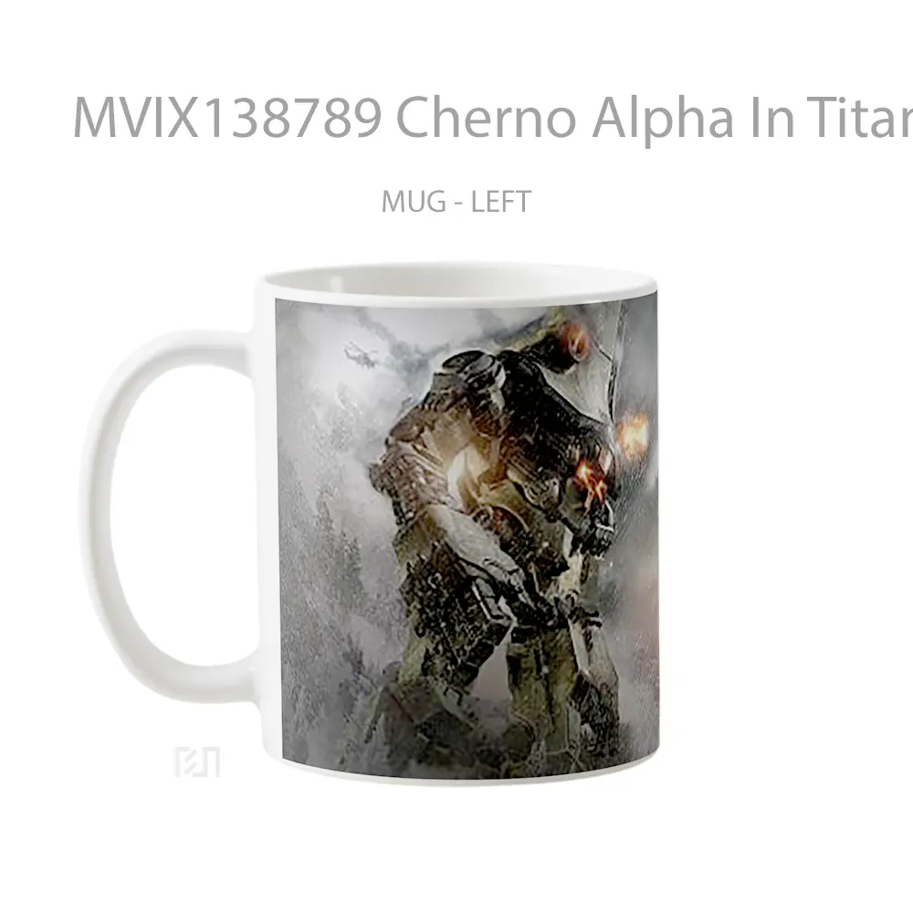 Mug Cherno Alpha In Titans Of The Pacific Gelas Keramik Unik - All-side / Desain