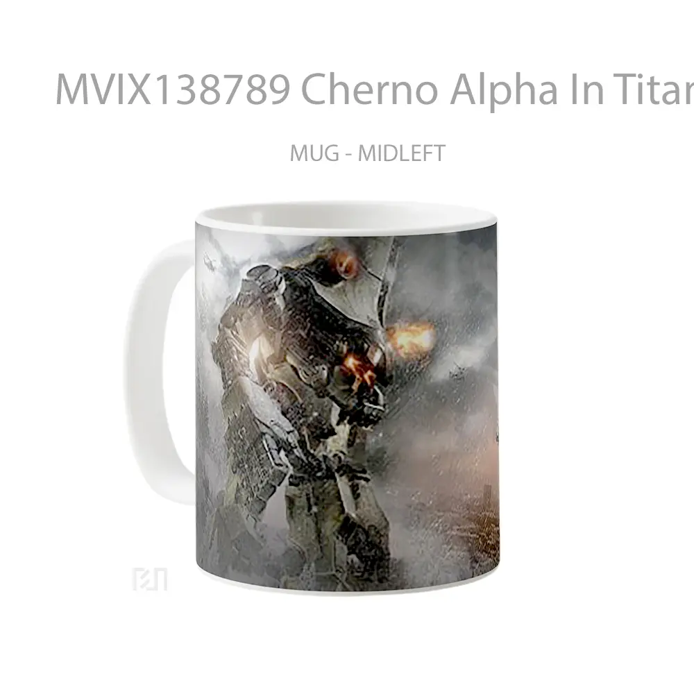 Mug Cherno Alpha In Titans Of The Pacific Gelas Keramik Unik - All-side / Desain