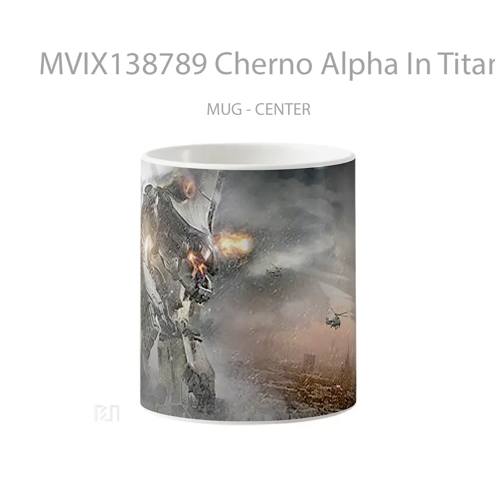 Mug Cherno Alpha In Titans Of The Pacific Gelas Keramik Unik