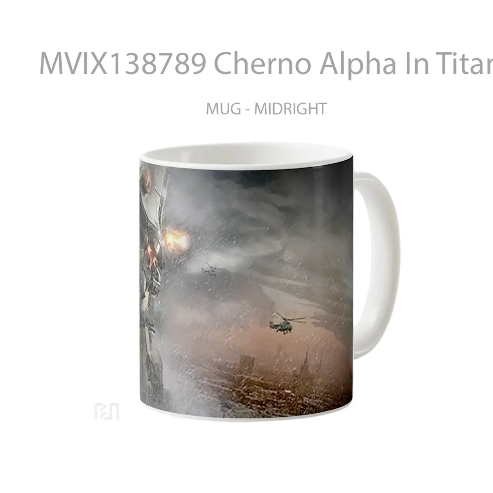 Mug Cherno Alpha In Titans Of The Pacific Gelas Keramik Unik - All-side / Desain