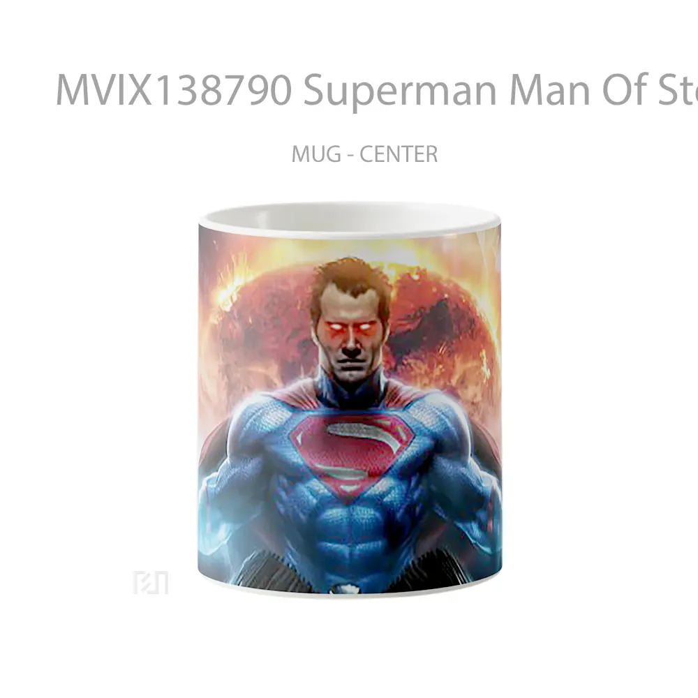 Mug Superman Man Of Steel 2020 Gelas Superhero