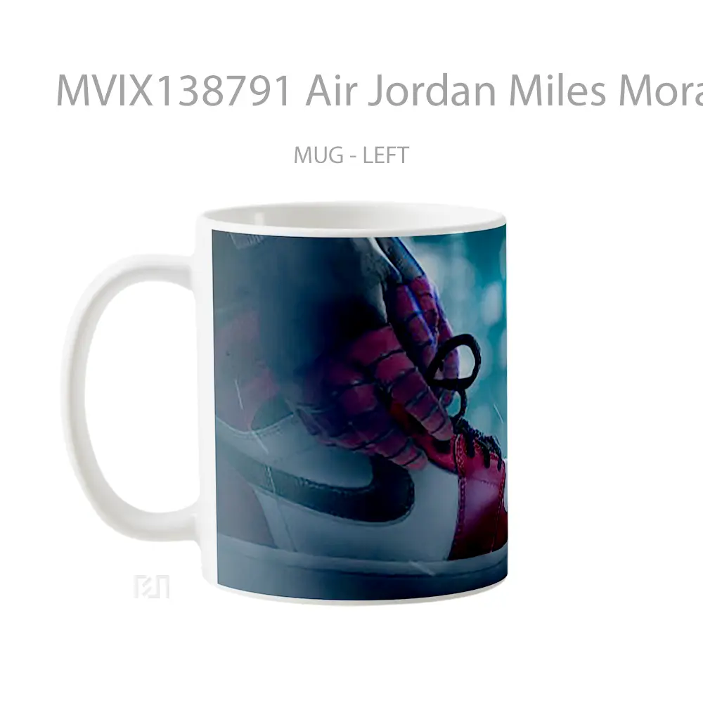 Mug Air Jordan Miles Morales As Spiderman Gelas Superhero - All-side / Desain