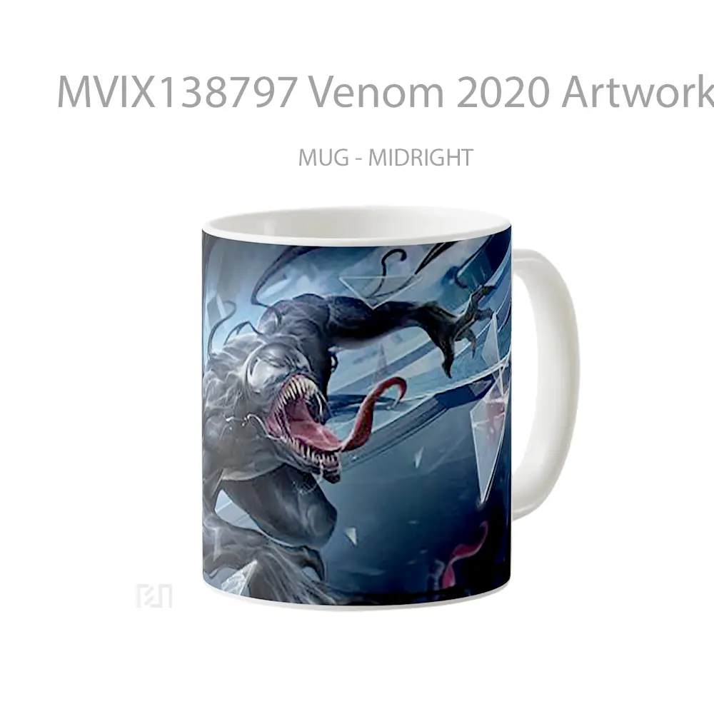 Mug Venom 2020 Artwork Gelas Superhero - All-side / Desain