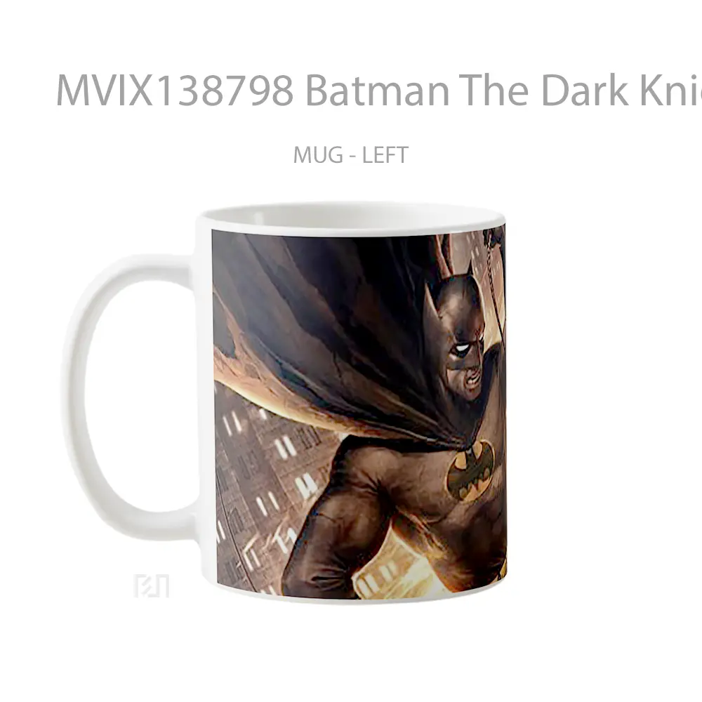 Mug Batman The Dark Knight Returns In City Gelas Superhero - All-side / Desain