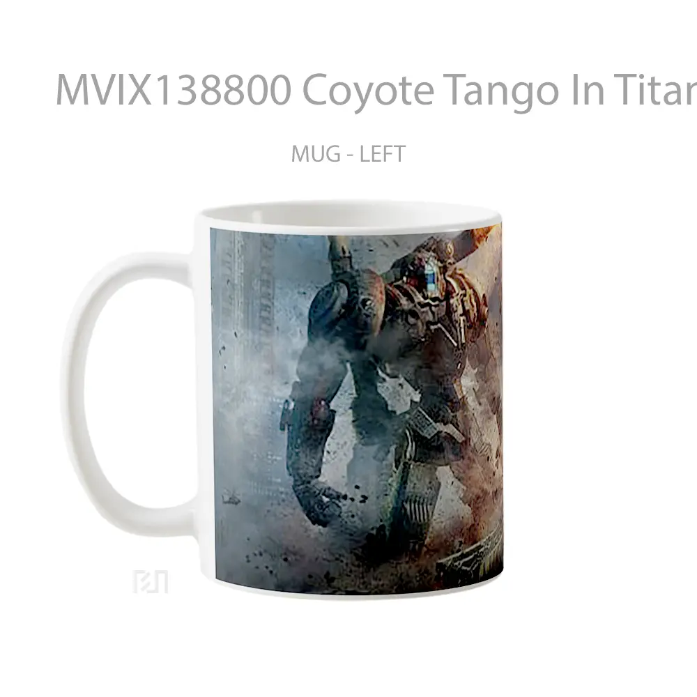 Mug Coyote Tango In Titans Of The Pacific Gelas Keramik Unik - All-side / Desain