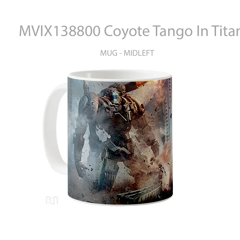 Mug Coyote Tango In Titans Of The Pacific Gelas Keramik Unik - All-side / Desain
