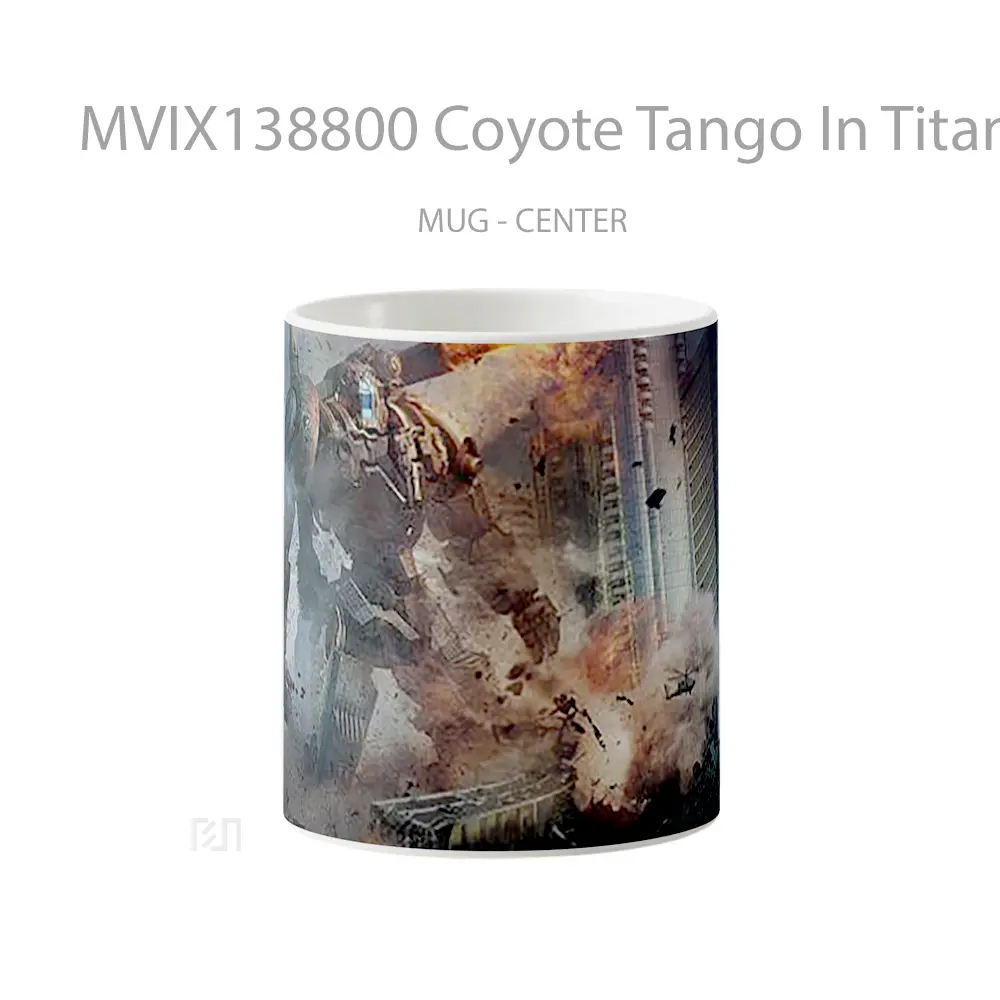 Mug Coyote Tango In Titans Of The Pacific Gelas Keramik Unik