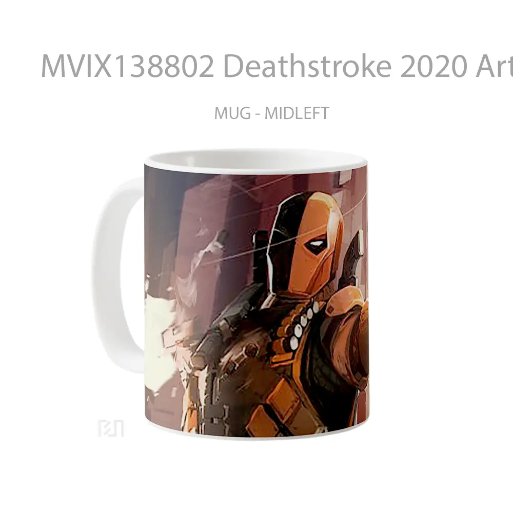 Mug Deathstroke 2020 Artwork Gelas Seni Modern - All-side / Desain
