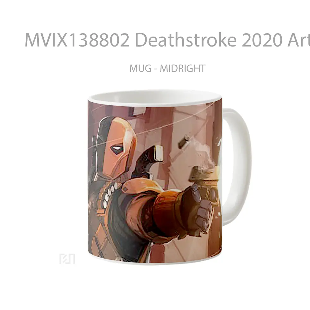 Mug Deathstroke 2020 Artwork Gelas Seni Modern - All-side / Desain