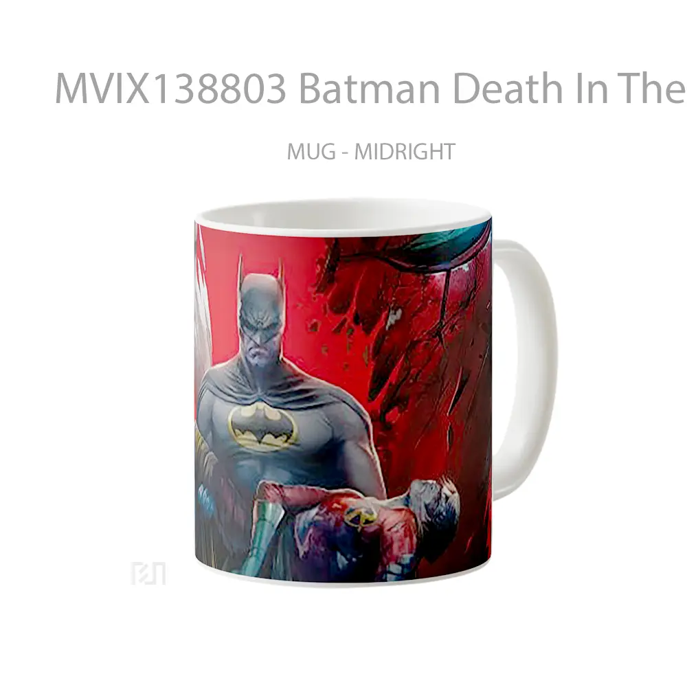 Mug Batman Death In The Family Gelas Superhero - All-side / Desain