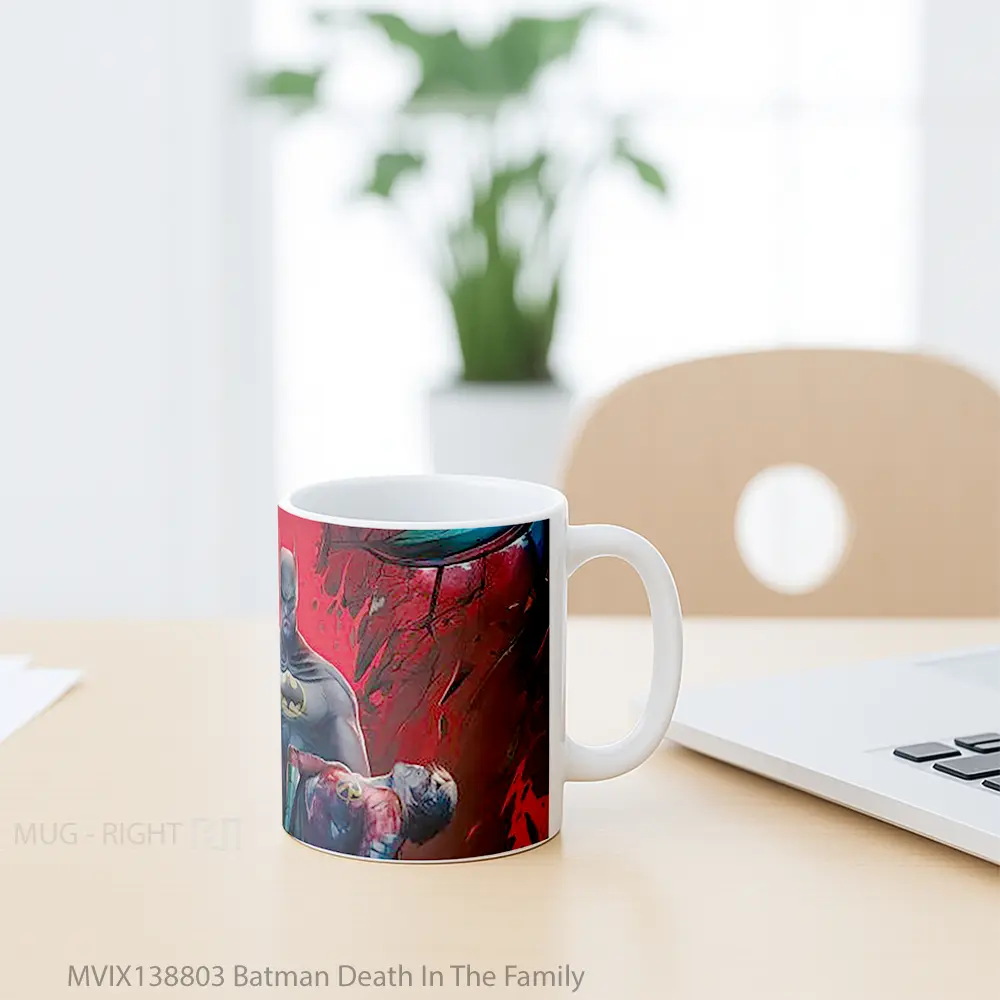 Mug Batman Death In The Family Gelas Superhero - All-side / Desain