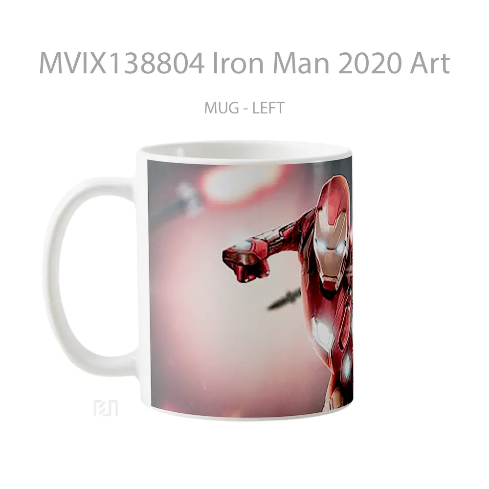 Mug Iron Man 2020 Art Gelas Superhero - All-side / Desain