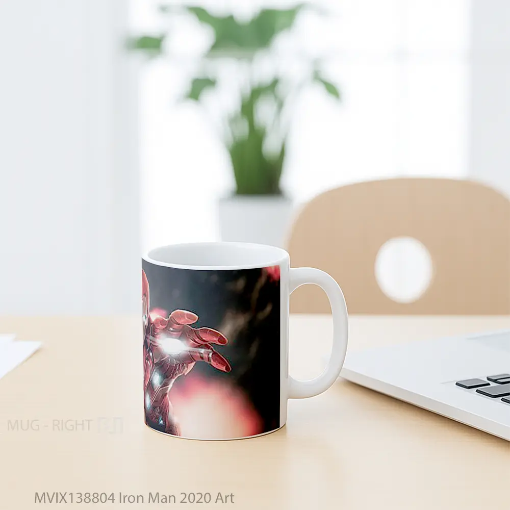 Mug Iron Man 2020 Art Gelas Superhero - All-side / Desain