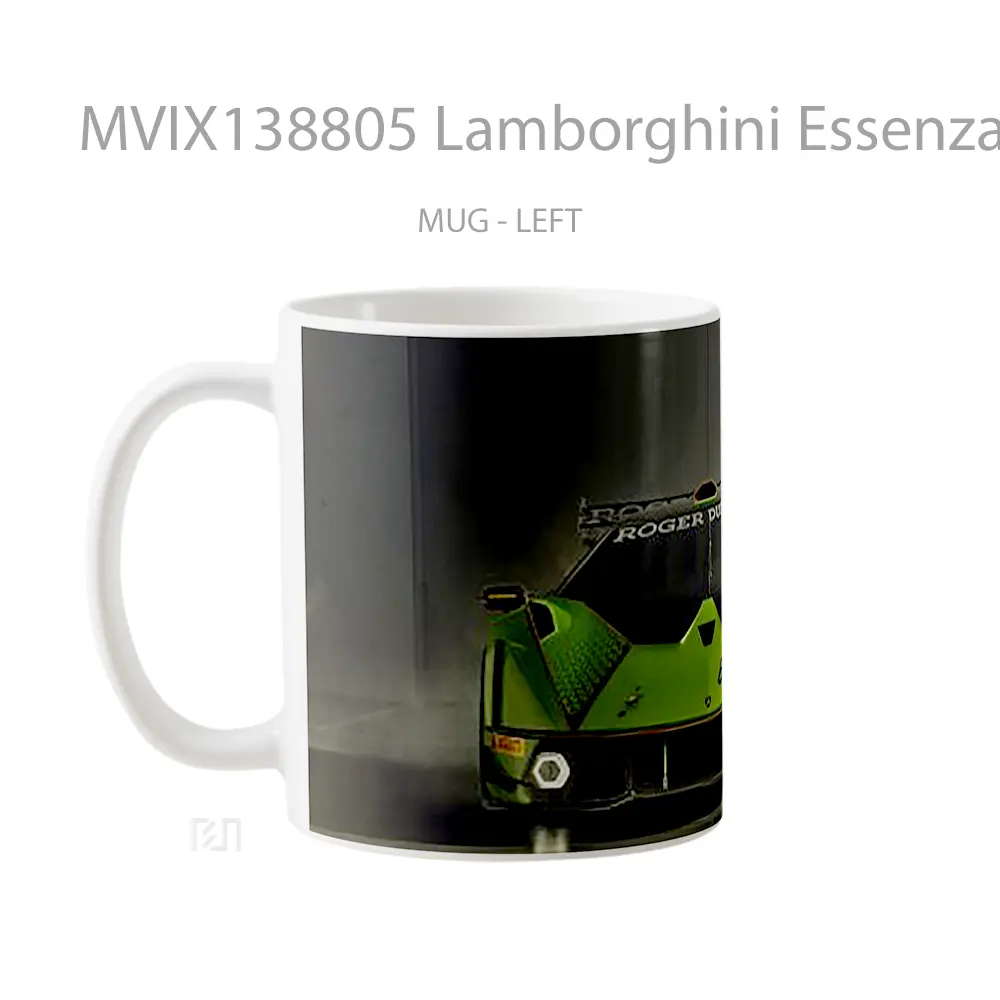 Mug Lamborghini Essenza Scv12 2020 Cangkir Mobil - All-side / Desain