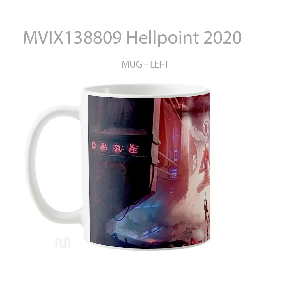 Mug Hellpoint 2020 Gelas Keramik Unik - All-side / Desain