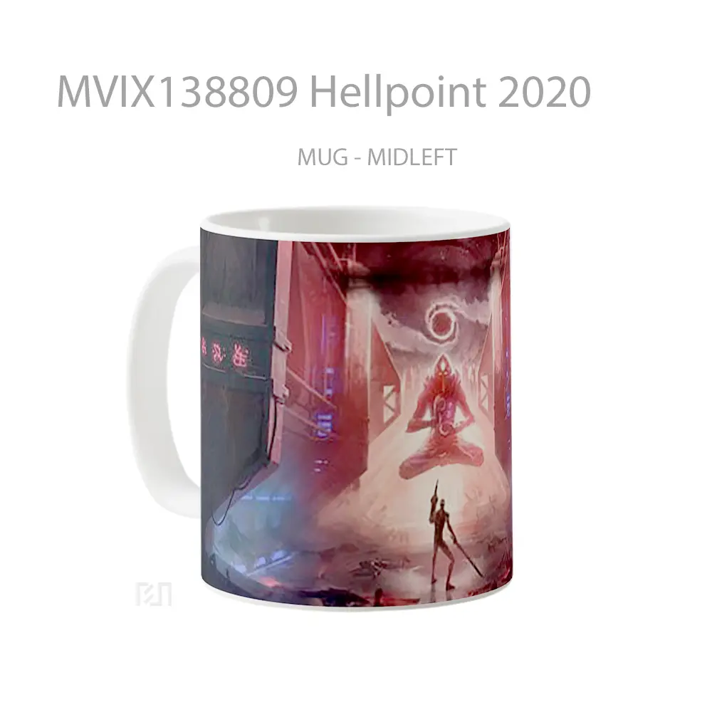 Mug Hellpoint 2020 Gelas Keramik Unik - All-side / Desain