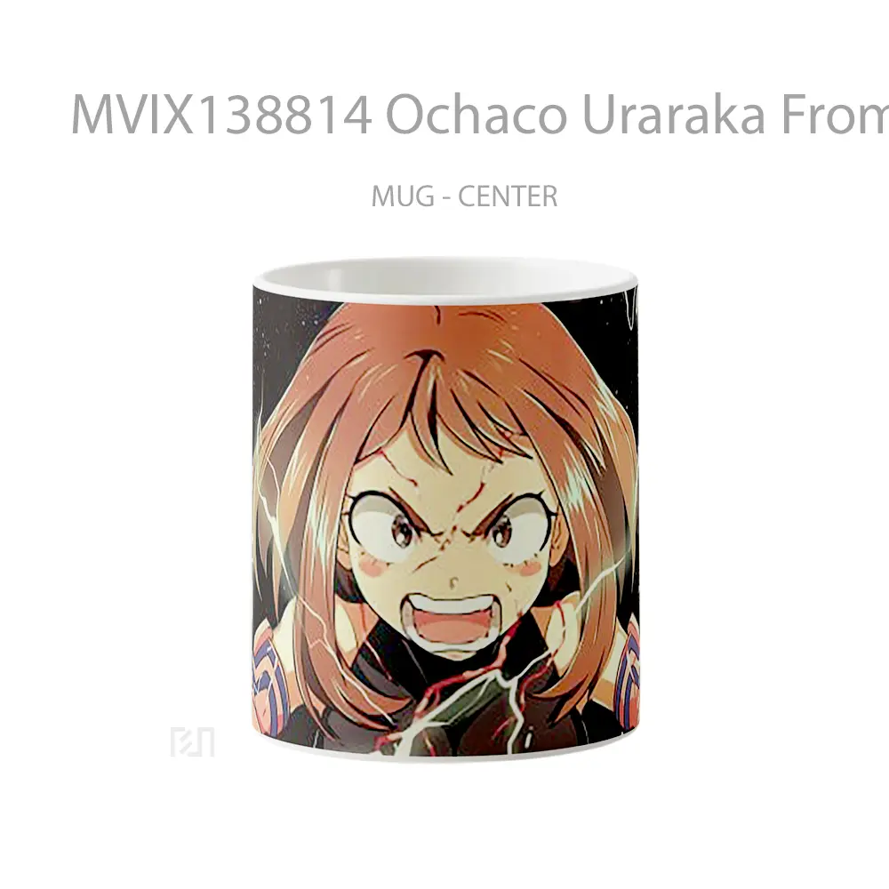 Mug Ochaco Uraraka From My Hero Academy Gelas Keramik Unik
