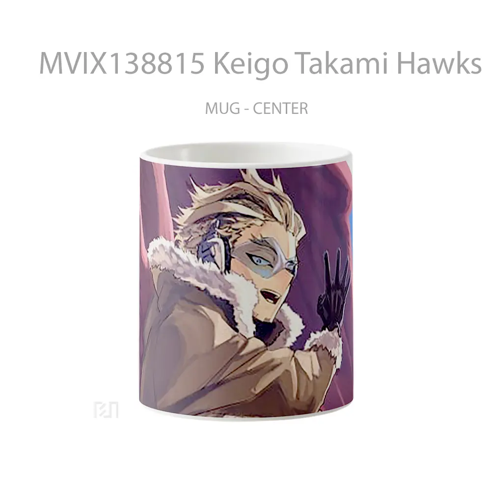 Mug Keigo Takami Hawks From My Hero Academy Gelas Hewan Lucu