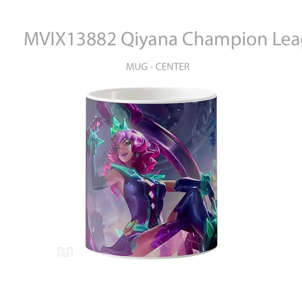 Mug Qiyana Champion League Of Legends Cangkir Gamer