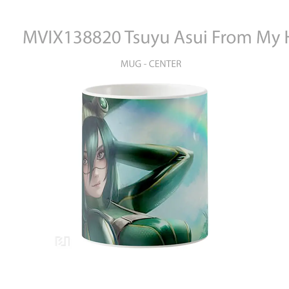 Mug Tsuyu Asui From My Hero Academy Gelas Keramik Unik