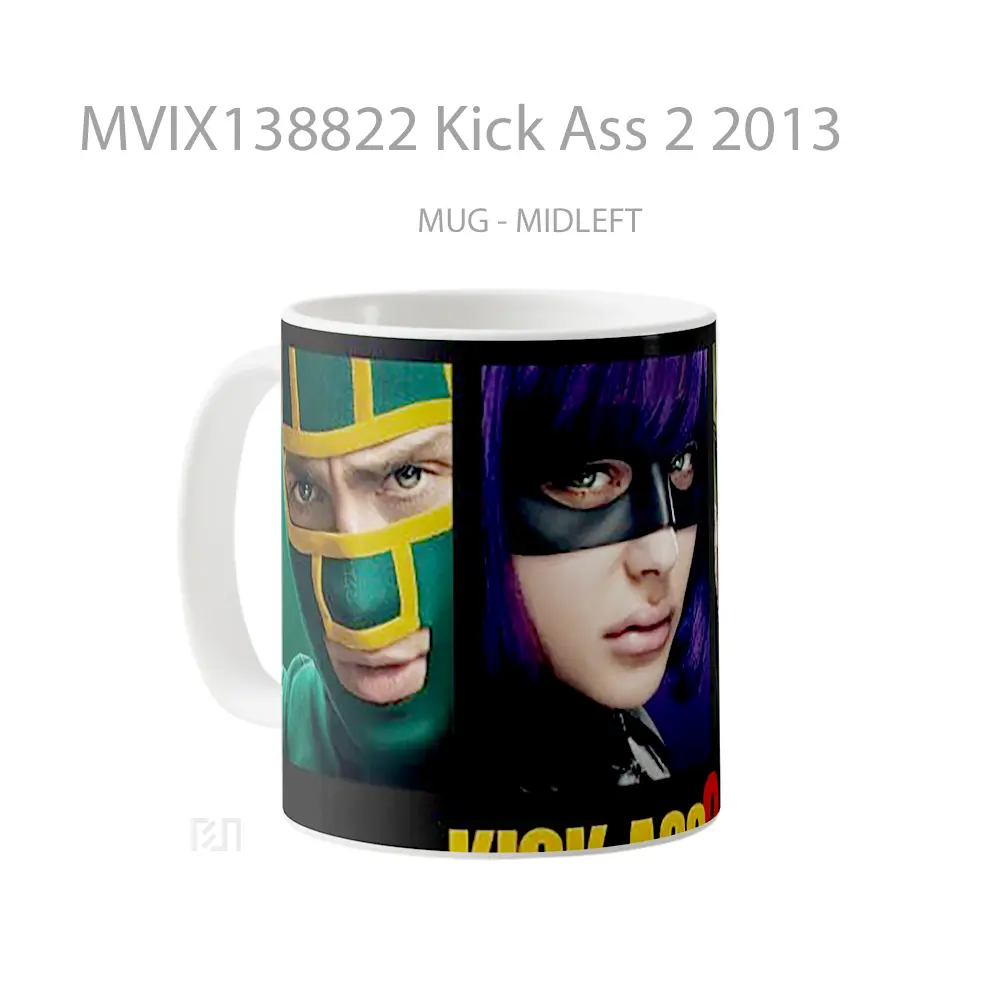 Mug Kick Ass 2 2013 Gelas Keramik Unik - All-side / Desain
