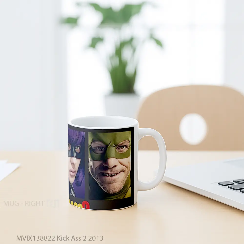 Mug Kick Ass 2 2013 Gelas Keramik Unik - All-side / Desain