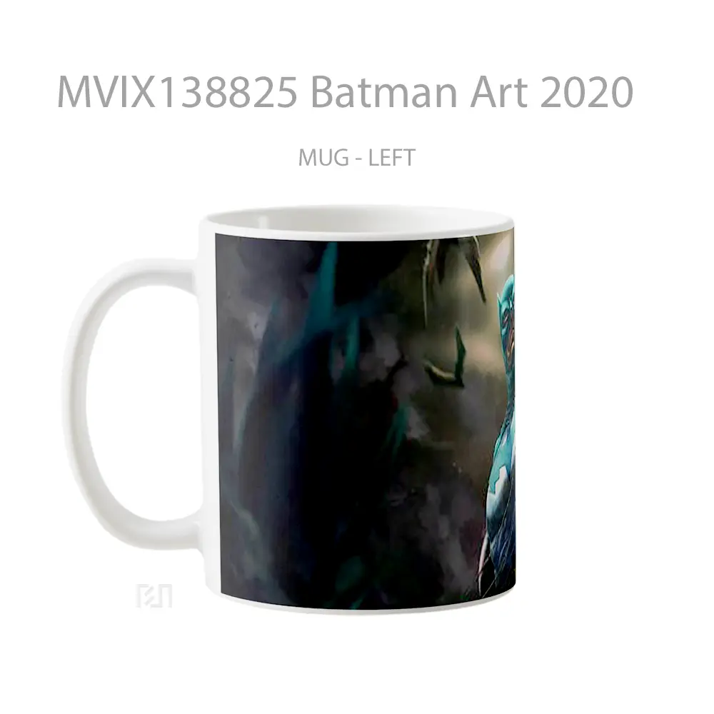 Mug Batman Art 2020 Gelas Superhero - All-side / Desain
