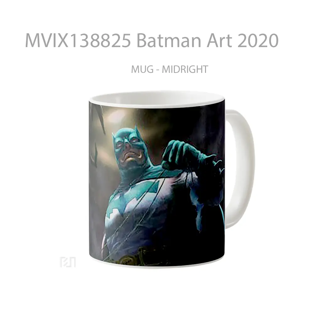 Mug Batman Art 2020 Gelas Superhero - All-side / Desain
