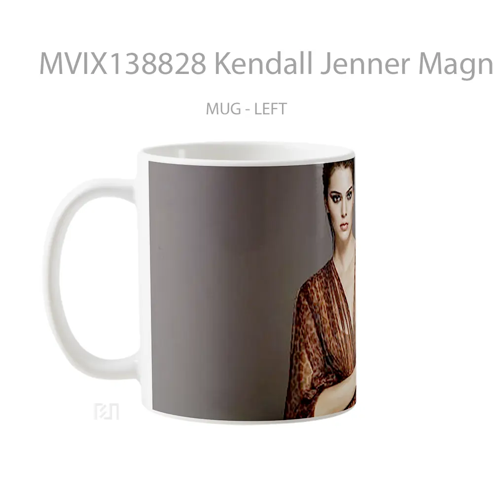 Mug Kendall Jenner Magnum Photoshoot Gelas Selebriti - All-side / Desain