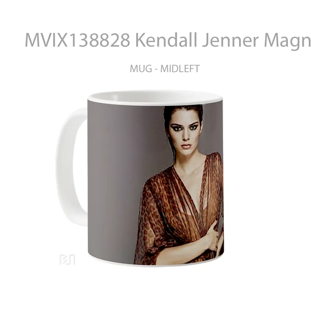 Mug Kendall Jenner Magnum Photoshoot Gelas Selebriti - All-side / Desain