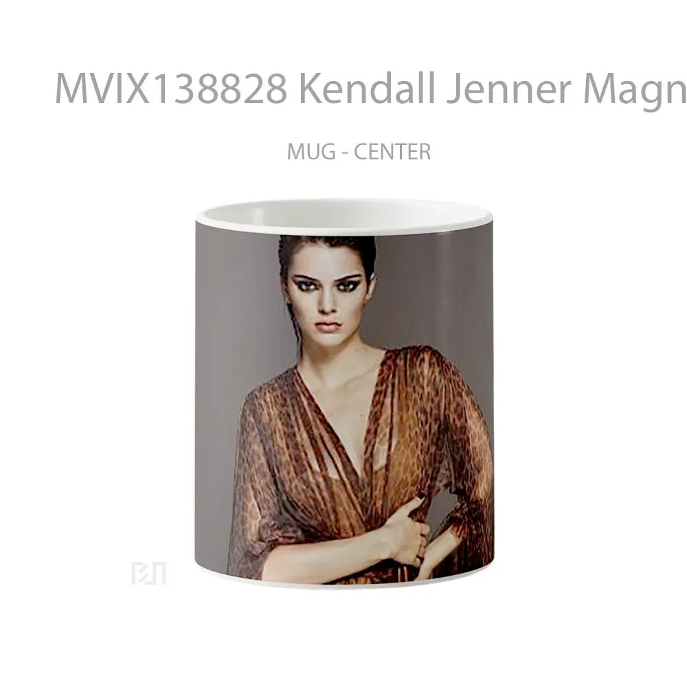 Mug Kendall Jenner Magnum Photoshoot Gelas Selebriti