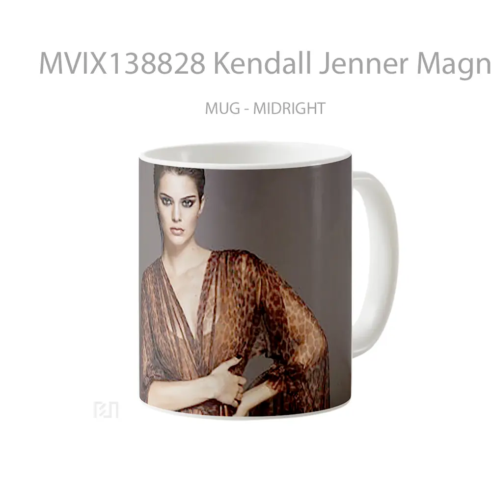 Mug Kendall Jenner Magnum Photoshoot Gelas Selebriti - All-side / Desain