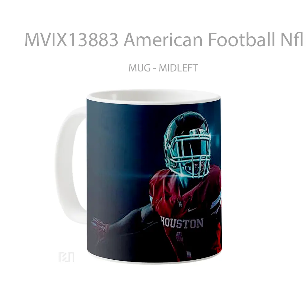 Mug American Football Nfl Gelas Keramik Unik - All-side / Desain