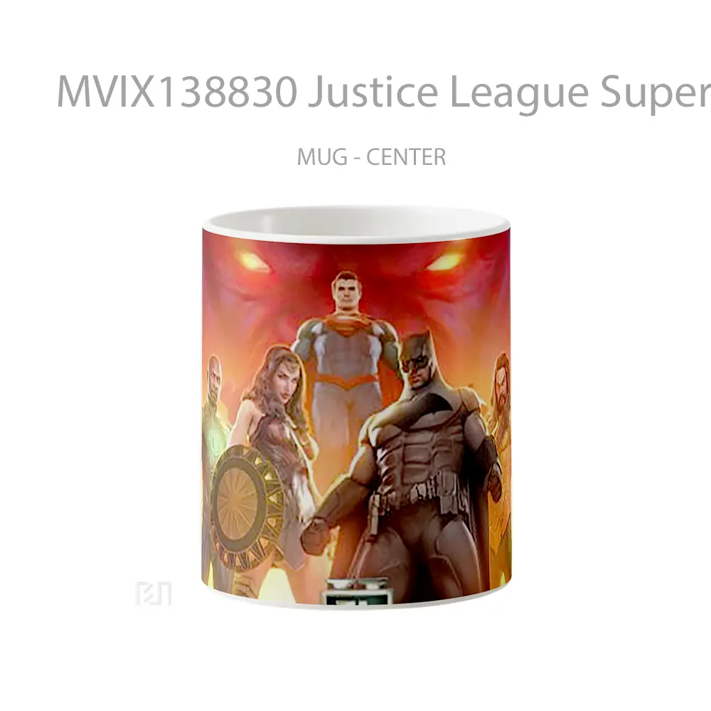 Mug Justice League Superheroes Gelas Superhero