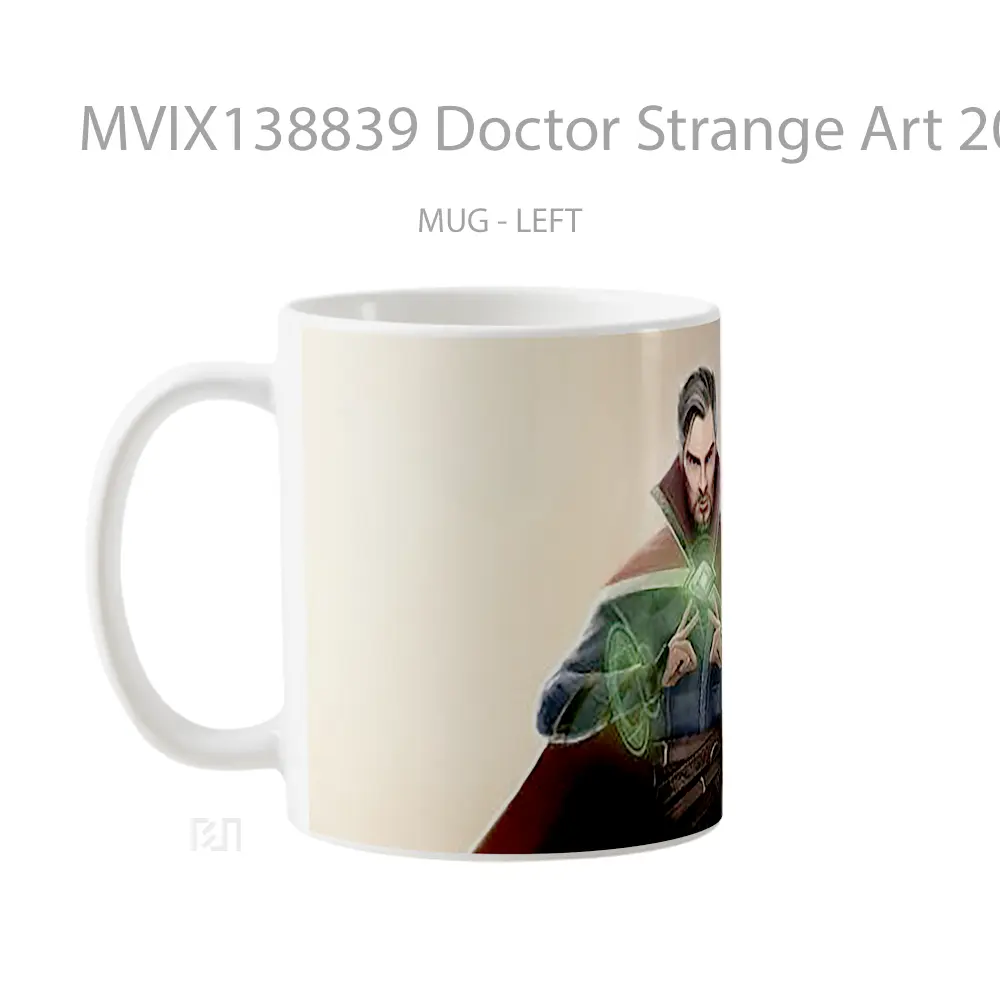 Mug Doctor Strange Art 2020 Gelas Superhero - All-side / Desain