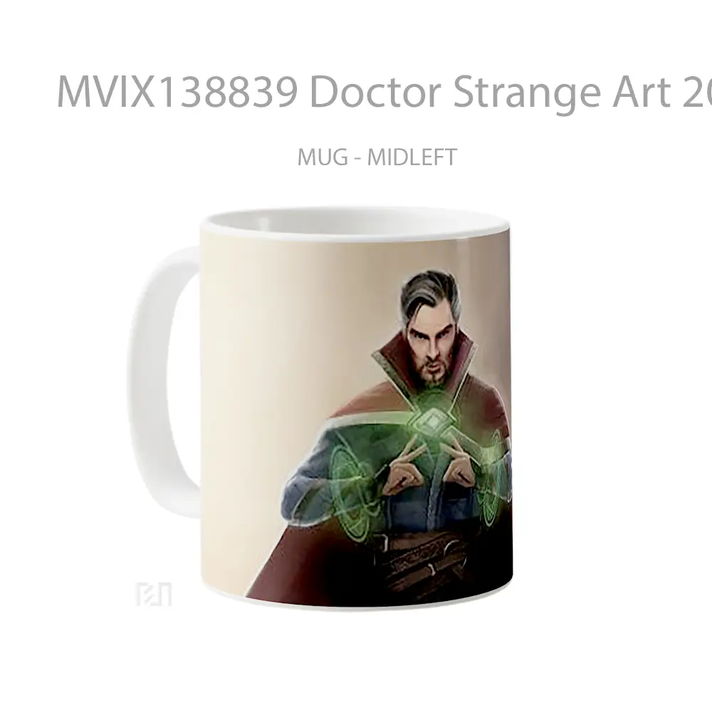Mug Doctor Strange Art 2020 Gelas Superhero - All-side / Desain