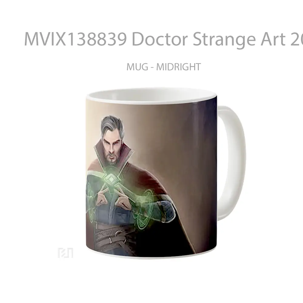 Mug Doctor Strange Art 2020 Gelas Superhero - All-side / Desain