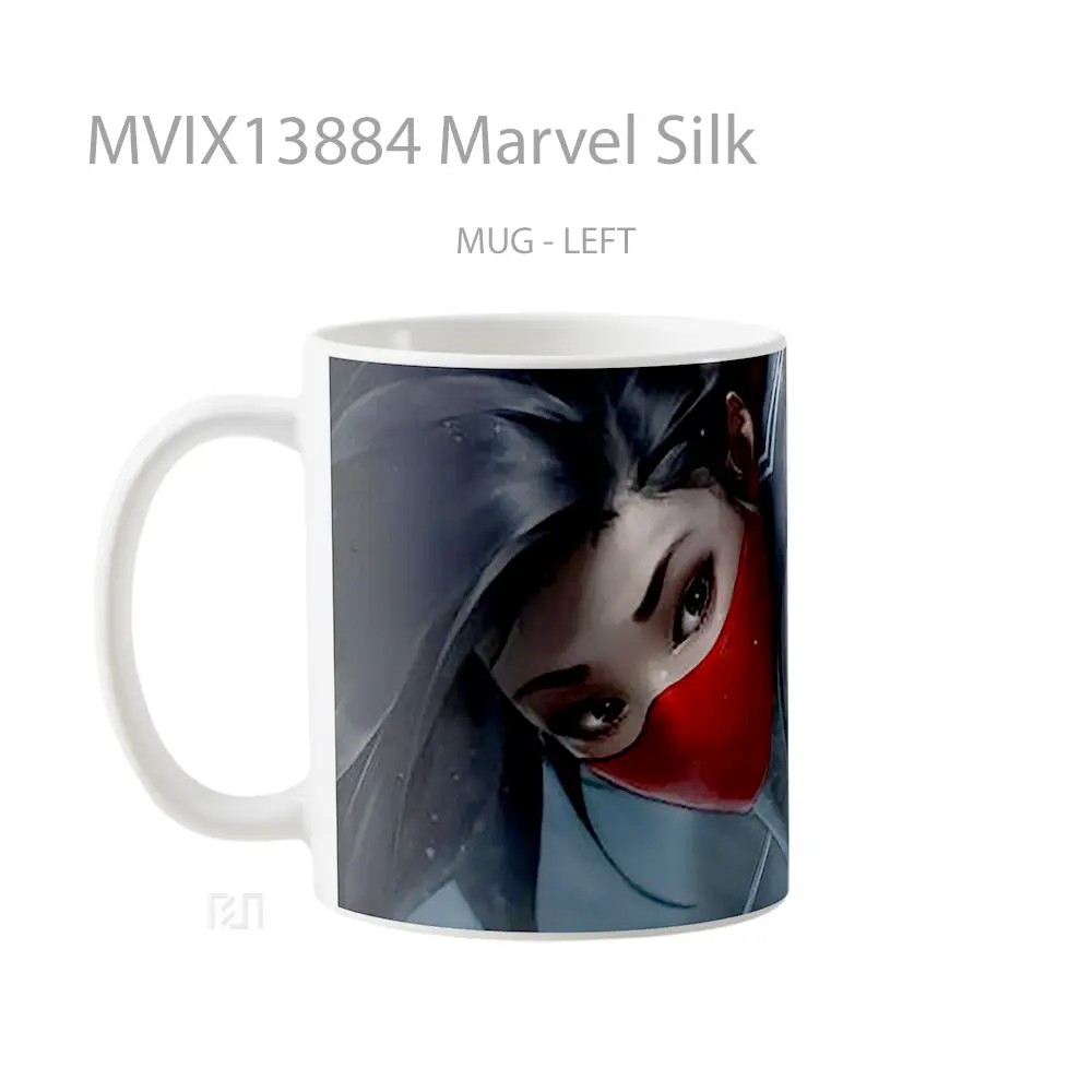 Mug Marvel Silk Gelas Superhero - All-side / Desain