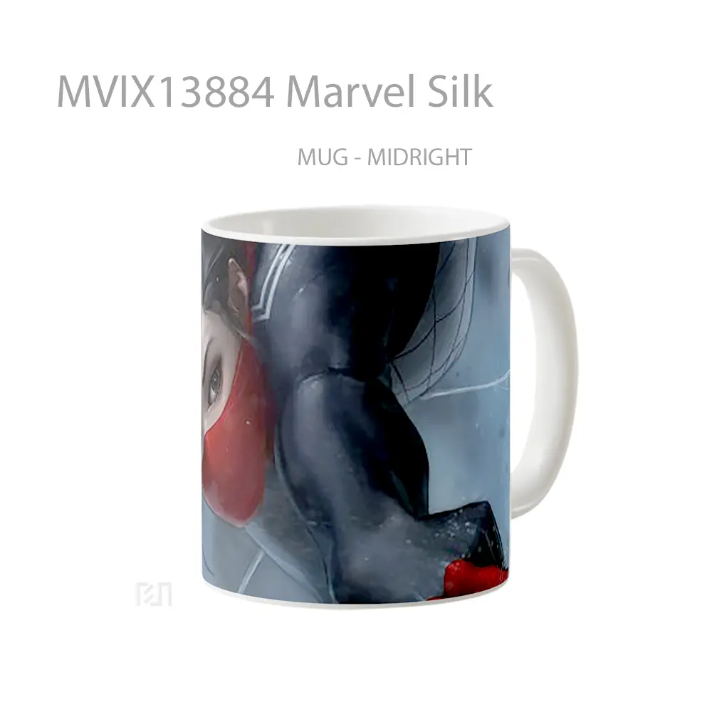 Mug Marvel Silk Gelas Superhero - All-side / Desain
