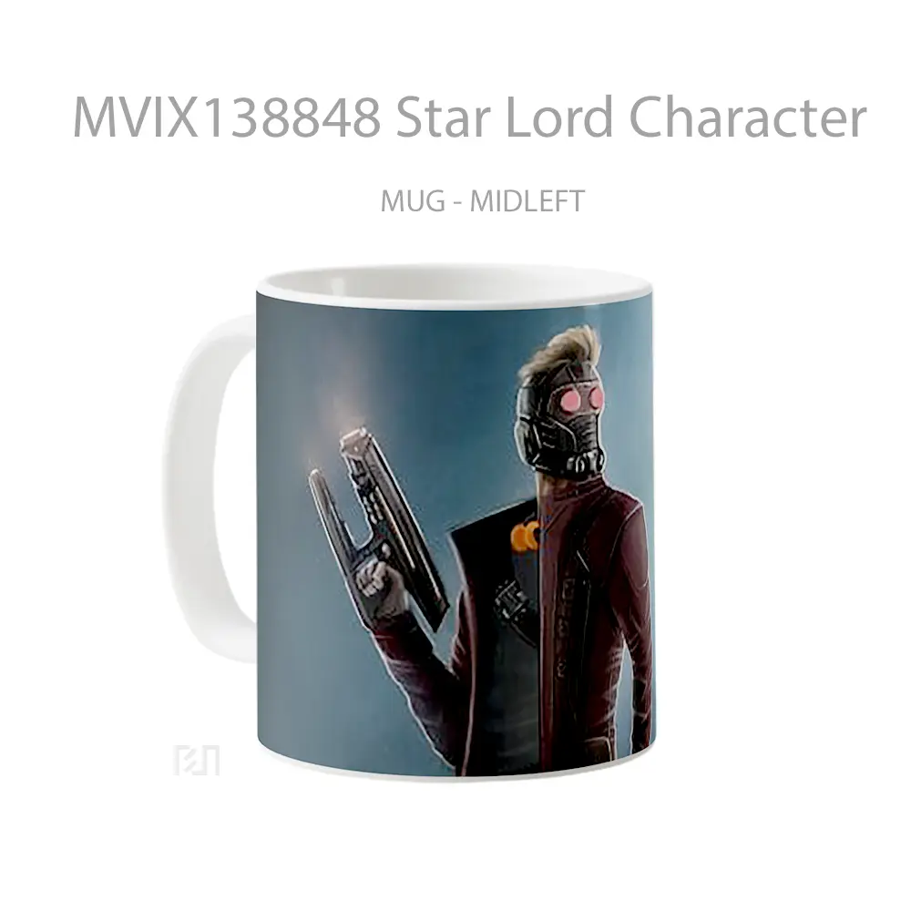 Mug Star Lord Character Gelas Astronomi - All-side / Desain