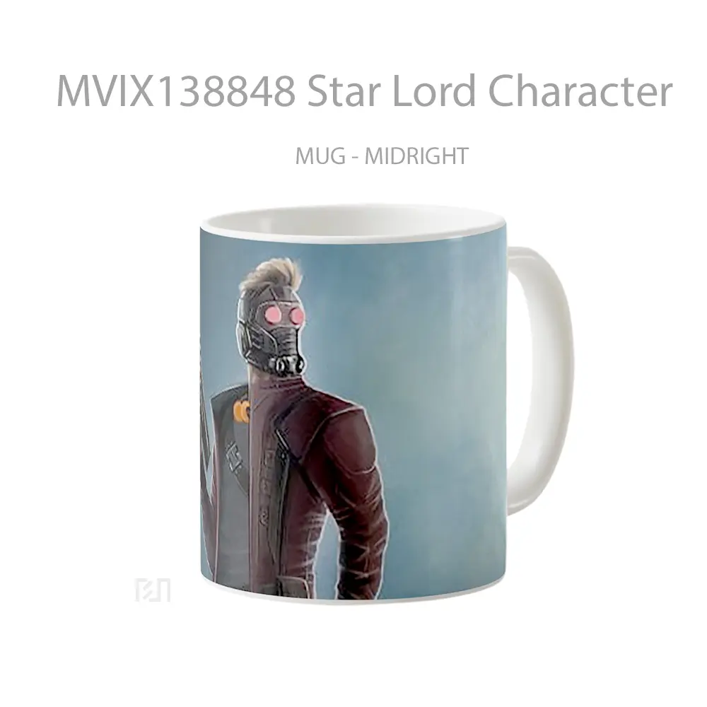 Mug Star Lord Character Gelas Astronomi - All-side / Desain